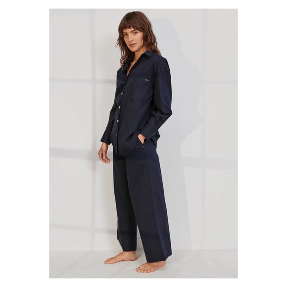 New! LUNYA Airy Cotton Long Sleeve Set PJ Pajamas - Picture 4 of 14